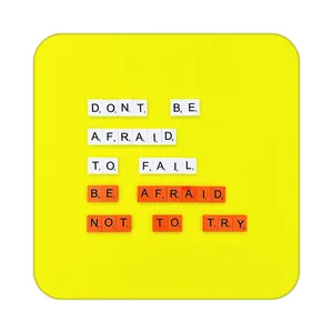 زیر لیوانی کاکتی طرح جملات انگیزشی و مثبت مدل mp24722