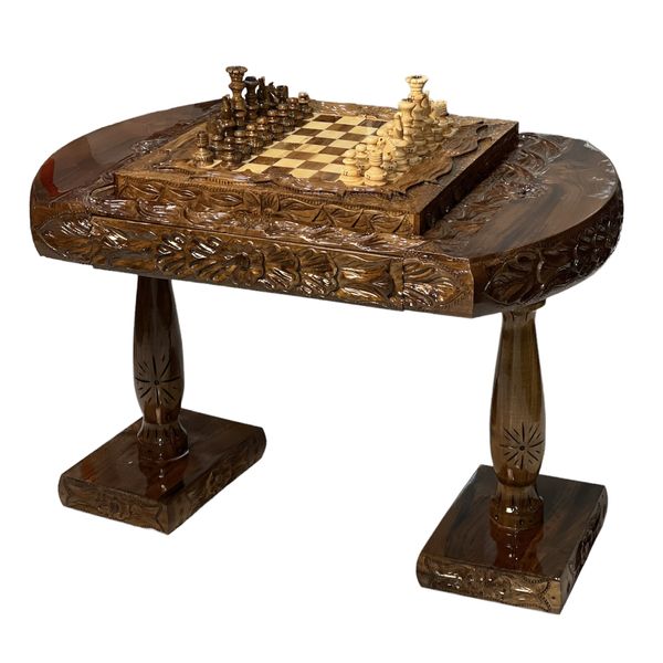 میز شطرنج مدل  هلالی کد 4539
