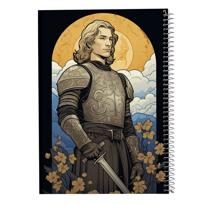 دفتر مشق 100 برگ مدوپد مدل  ارباب حلقه ها The Lord of the Rings کد DF3105