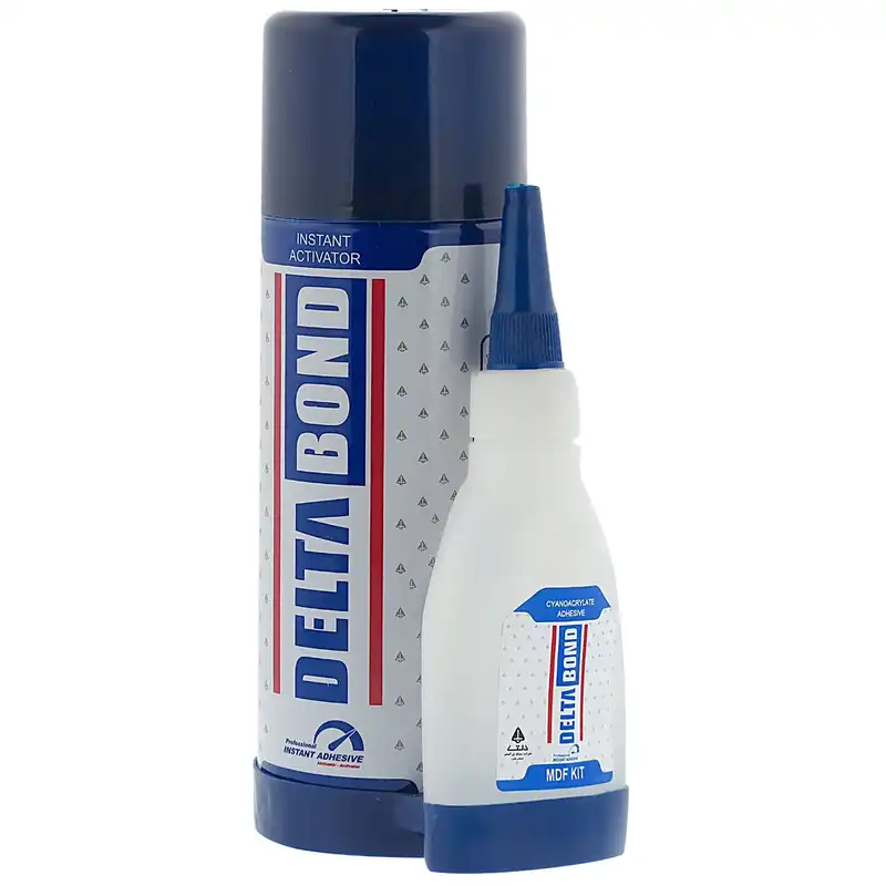 چسب 123 دلتا مدل ACTIVATOR حجم 400 میلی لیتر بسته 4 عددی