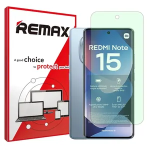 Remax Hydrogel model anti green Screen Protector for Xiaomi Redmi Note 15 4G mobile phone