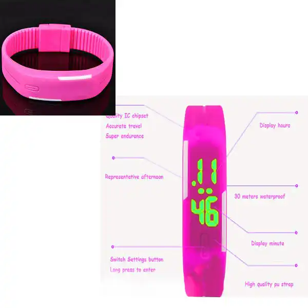 ساعت مچی دیجیتال مدل دستبند