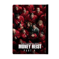 کلاسور طرح سریال Money Heist خانه کاغذی kn6