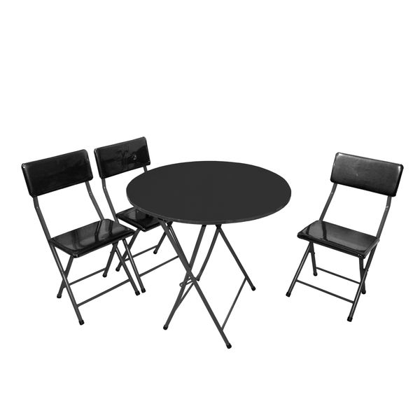 میز و صندلی ناهارخوری سه نفره میزیمو مدل خاطره کد 9804