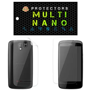 Multi Nano X-SFT Screen Protector For htc Desire 500 with back skin