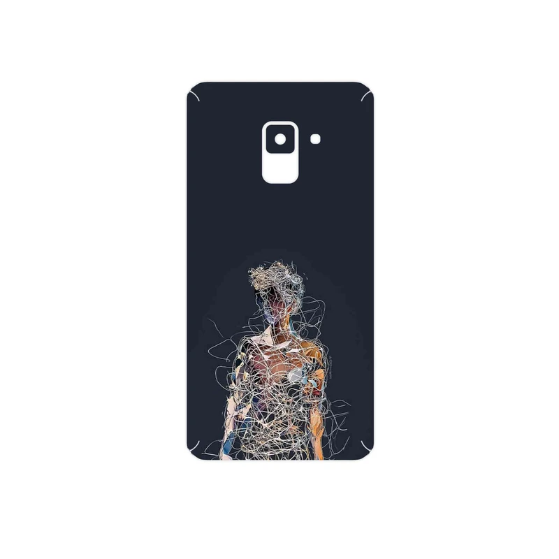 برچسب پوششی ماهوت مدل Strings Digital Art 1 مناسب برای گوشی موبایل سامسونگ Galaxy A8 2018