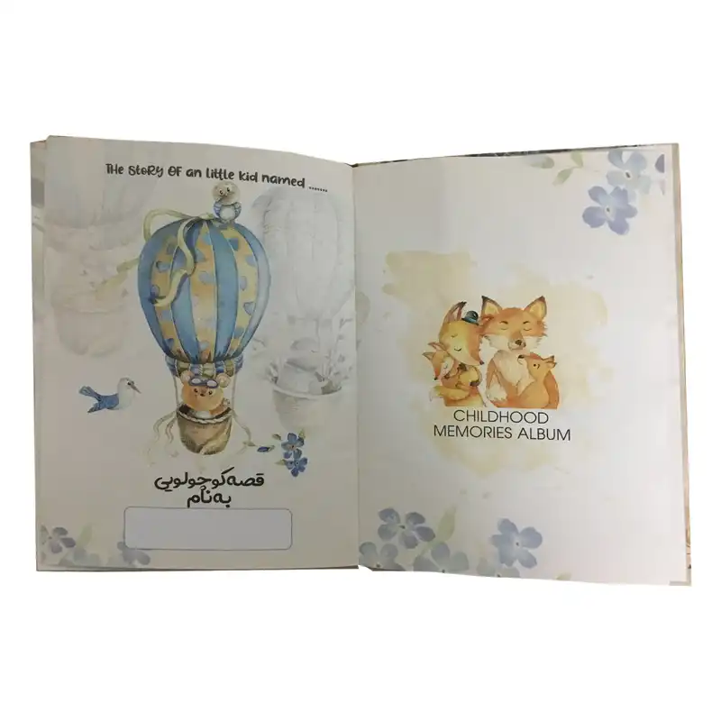 آلبوم عکس و خاطرات کودک مدل  فیل  545