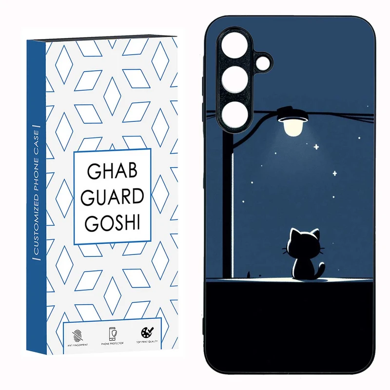 کاور قاب گارد گوشی طرح گربه کد TPU-189 مناسب برای گوشی موبایل سامسونگ GALAXY A16