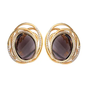 گوشواره طلا 18 عیار زنانه مدل 11613