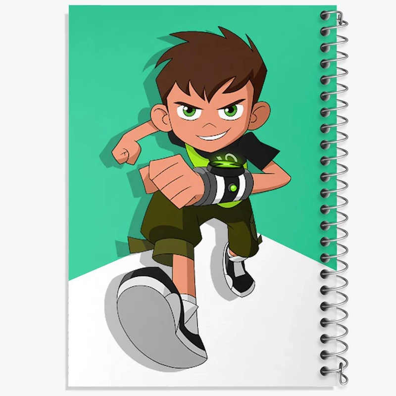دفتر مشق 100 برگ خندالو طرح بن تن Ben 10 کد 3360