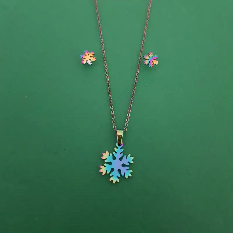 نیم ست زنانه مدل برف