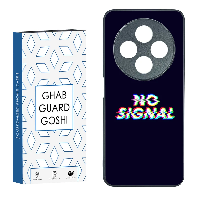 کاور قاب گارد گوشی طرح no signal کد TPU-193 مناسب برای گوشی موبایل شیائومی REDMI 14 C