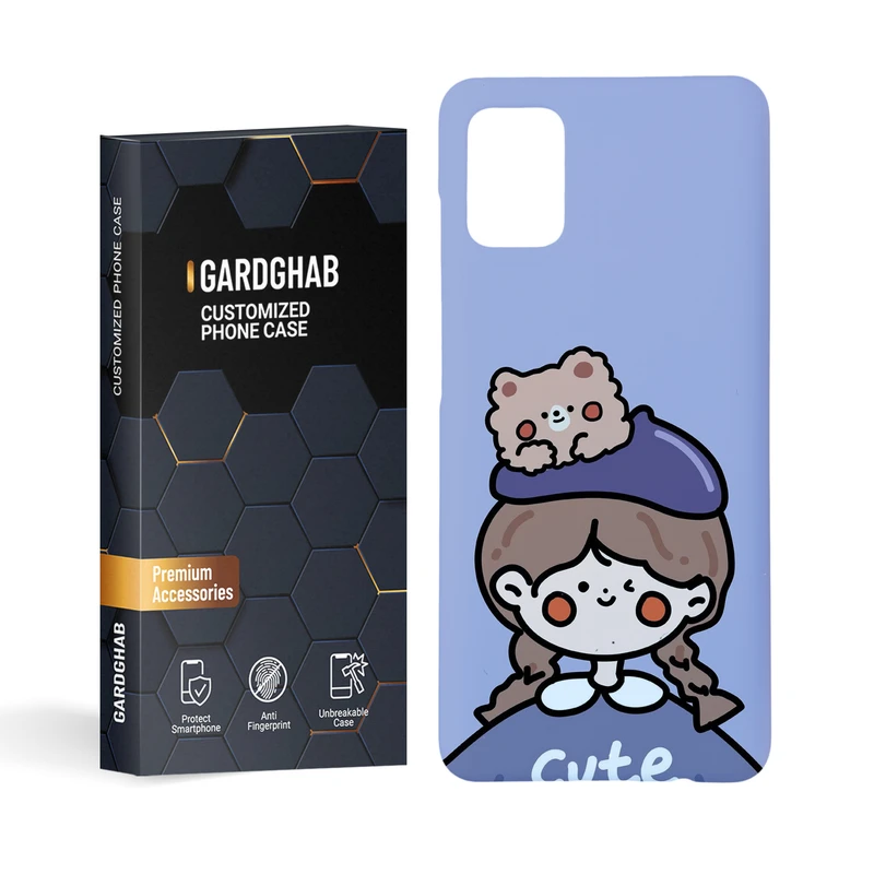  کاور گارد قاب مدل دخترانه مناسب برای گوشی موبایل سامسونگ galaxy a51