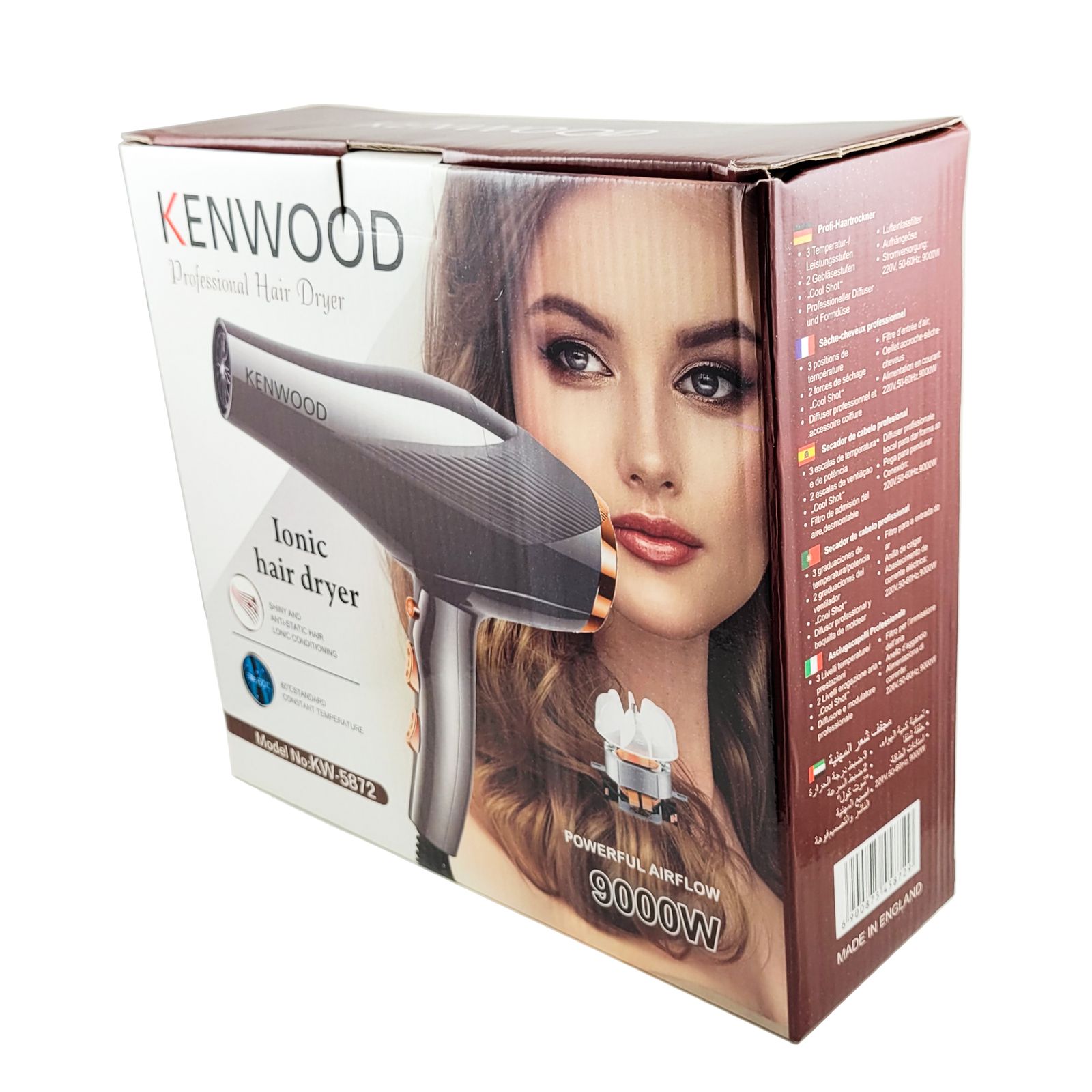 سشوار حرفه‌ای کنوود مدل KW-5872 -  - 7