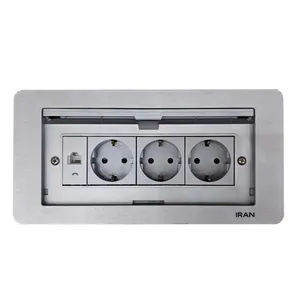 پریز توکار ایران الکتریک مدل دیاموند کابینتی
