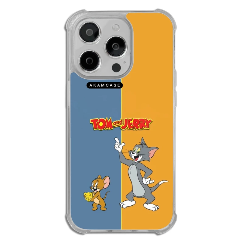 کاور آکام مدل AMC-WTA14PRO-TOM & JERRY17 مناسب برای گوشی موبایل اپل iPhone 14 Pro