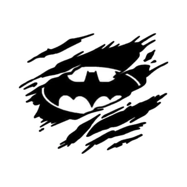 استیکر پارچه و لباس پاد آفرین مدل بتمن Batman کد 437