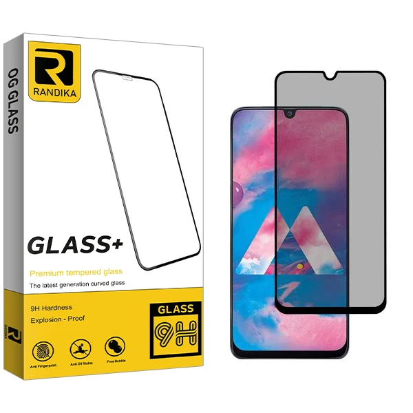 محافظ صفحه نمایش حریم شخصی راندیکا مدل RK مناسب برای گوشی موبایل سامسونگ Galaxy M30