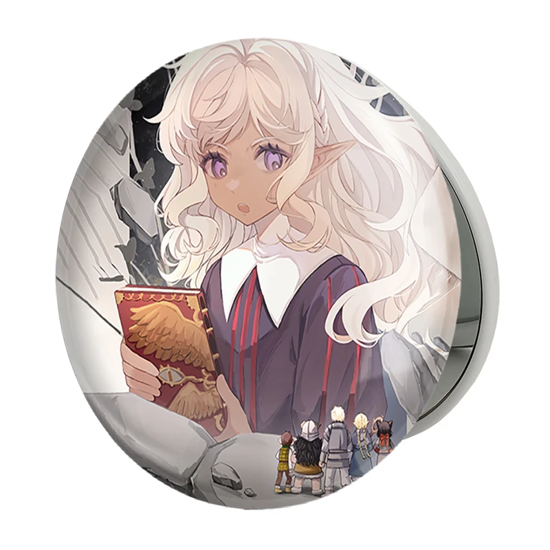 آینه جیبی خندالو طرح مارسیل انیمه خوشمزه در سیاه چال مدل تاشو کد 35926