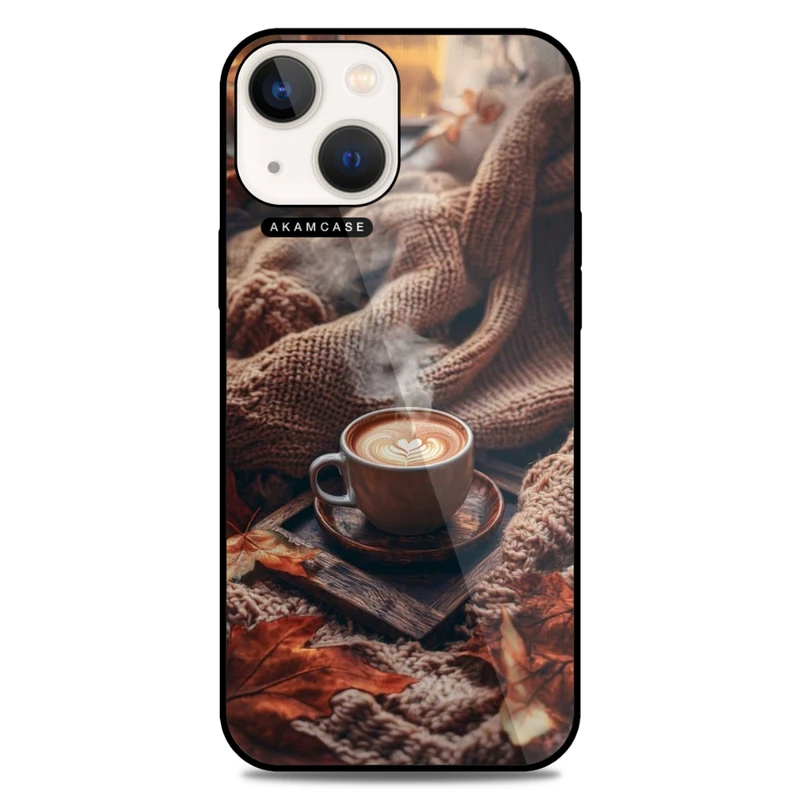 کاور آکام مدل AMC-WA13-COFFEE-17 مناسب برای گوشی موبایل اپل iPhone 13