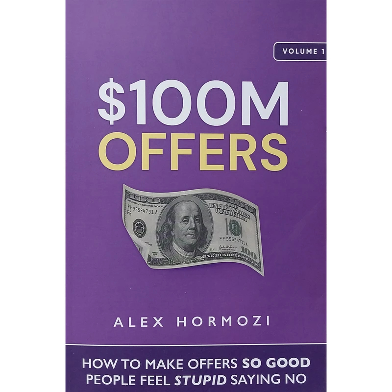 کتاب 100M OFFERS اثر Alex Hormozi انتشارات معیار علم