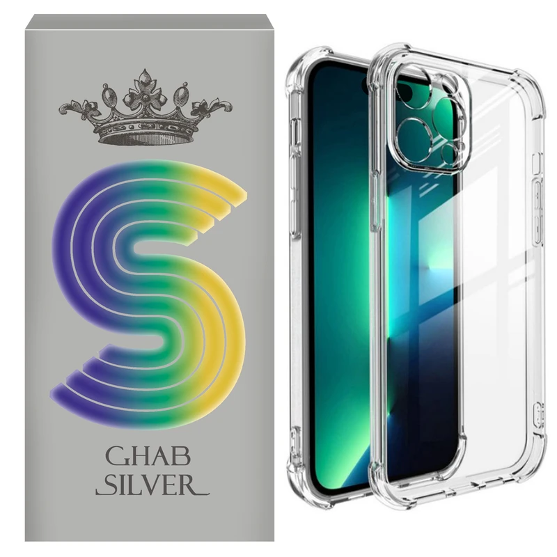 کاور قاب سیلور مدل ژله ای مناسب برای گوشی موبایل اپل iPhone 13 Pro