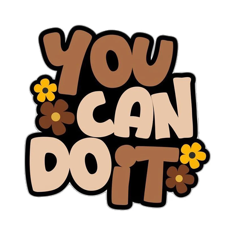 استیکر پارچه و لباس پاد آفرین مدل انگیزشی کد 575