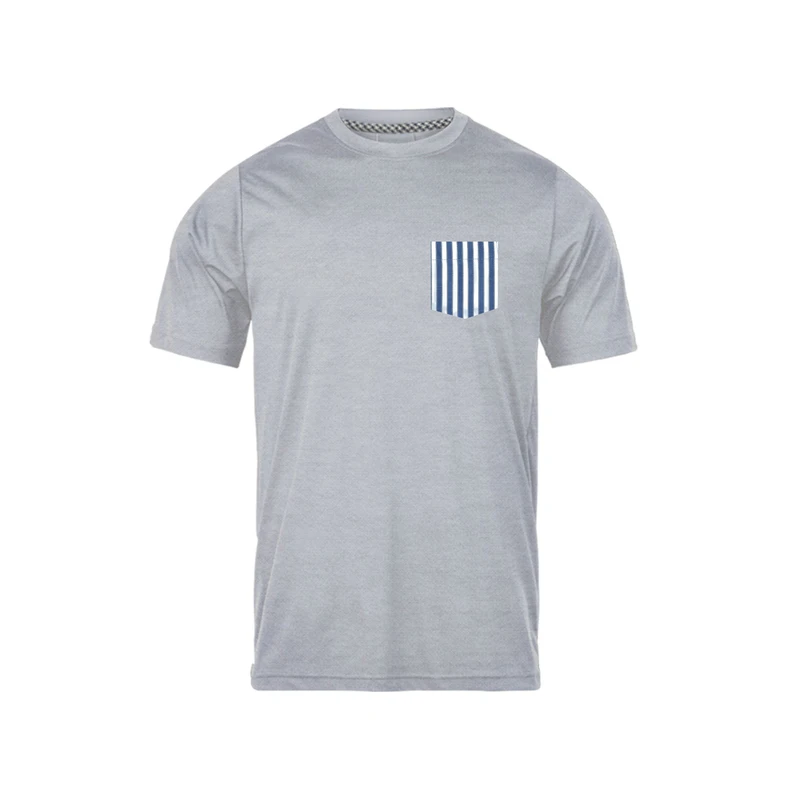 تی شرت آستین کوتاه مردانه رانژ مدل جیب دار 23RA03 - 426