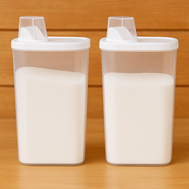 ظرف پودر رختشویی مدل DNS بسته ۲ عددی