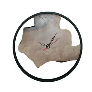 ساعت دیواری طرح روستیک مدل آبنوس 