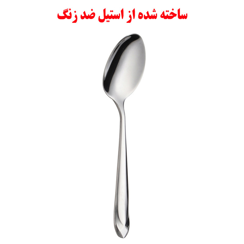 قاشق غذا خوری کد 701 بسته 12 عددی قاشق غذا خوری کد 701 بسته 12 عددی