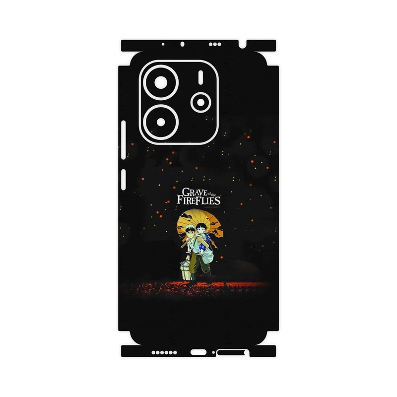 برچسب پوششی ماهوت مدل Grave of the Fireflies-FullSkin مناسب برای گوشی موبایل شیائومی Redmi Note 14 4G