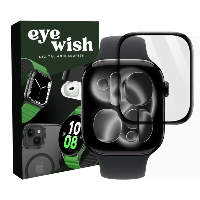 محافظ صفحه نمایش نانو آی ویش مدل PMMA-N مناسب برای اپل واچ 46 میلی متر سری 11