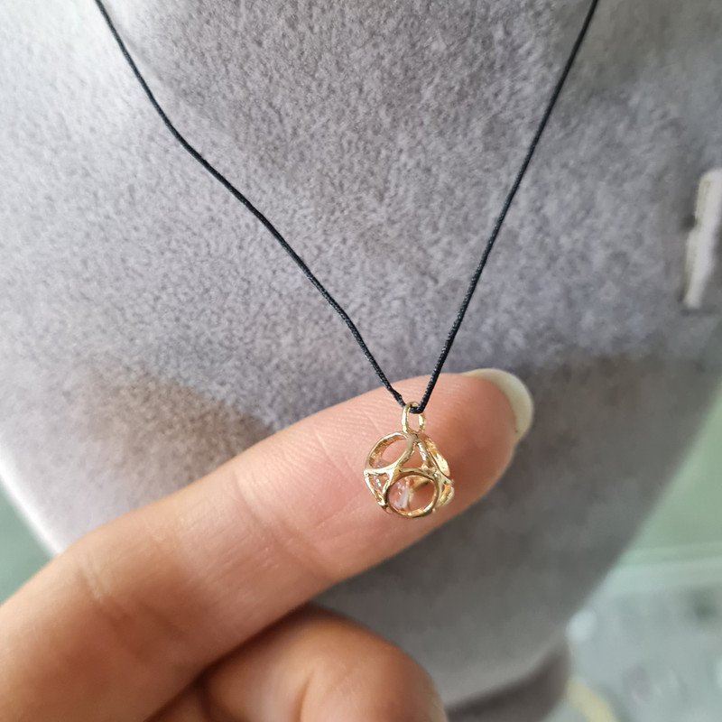 گردنبند دخترانه ژوپینگ مدل نخی