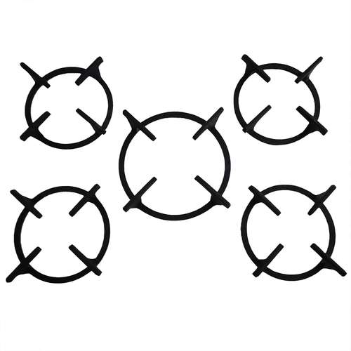 چدن اجاق گاز صفحه ای مدل گرد مجموعه 5 عددی