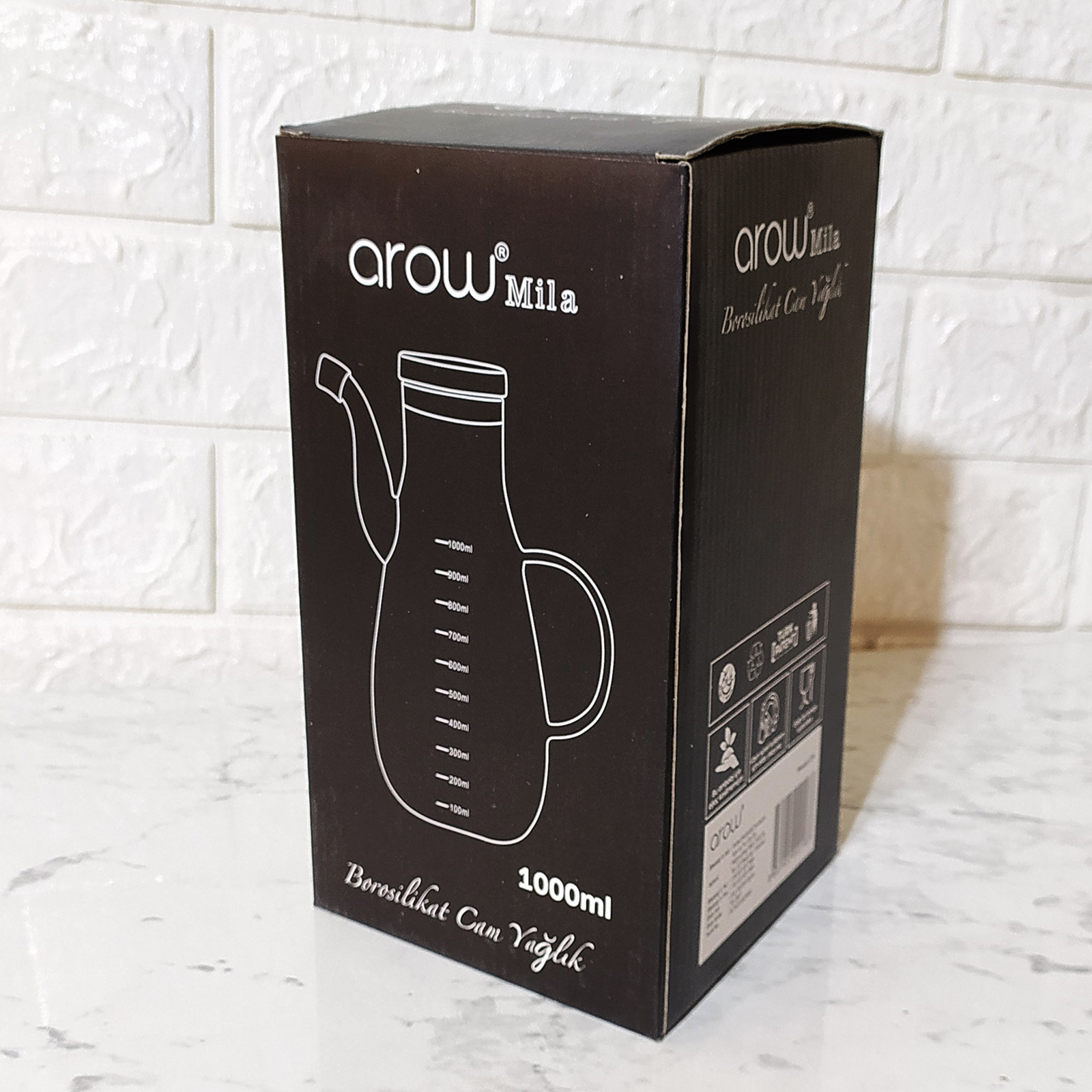 ظرف روغن آرو مدل Mila