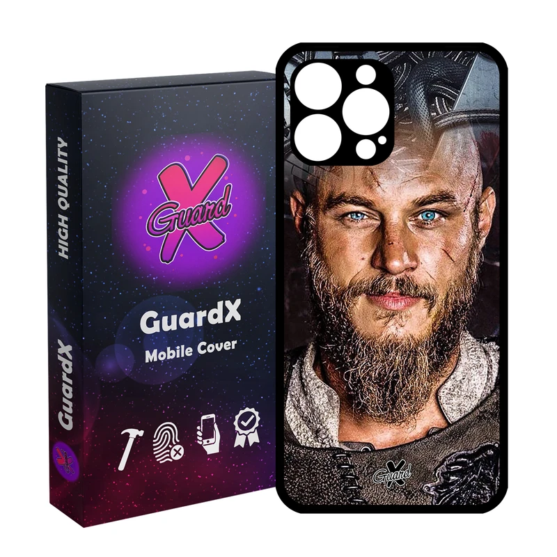 کاور گارد ایکس طرح Vikings مدل Glass10240 مناسب برای گوشی موبایل اپل iPhone 14 Pro Max
