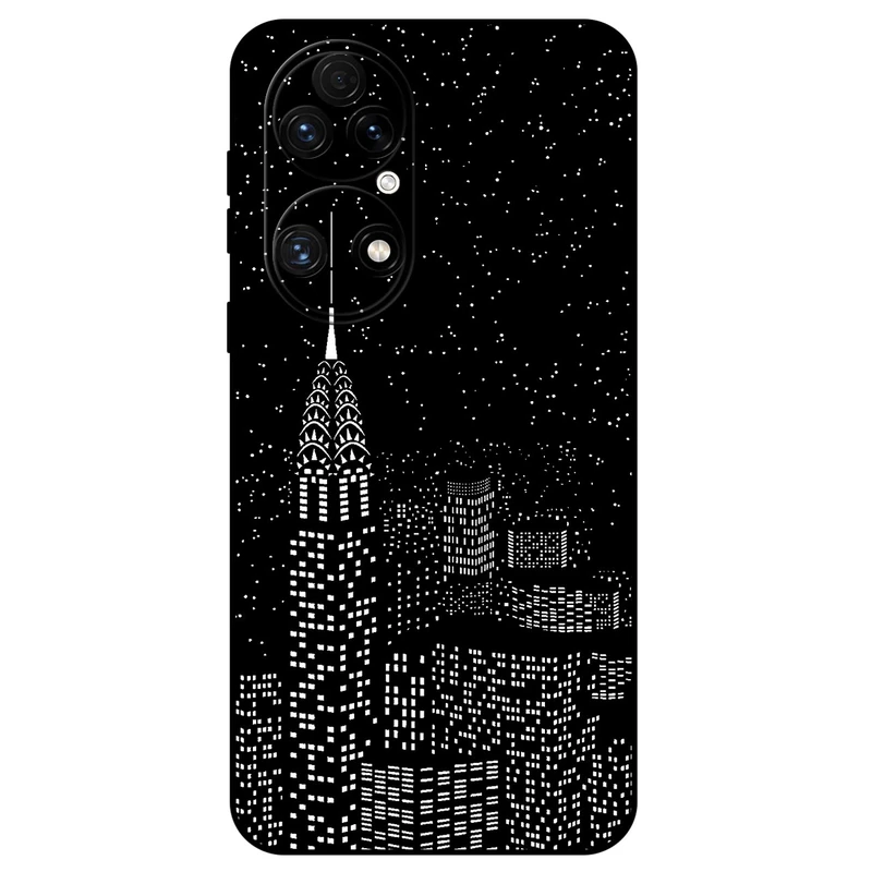 کاور مگافون طرح نیویورک مدل 7768 مناسب برای گوشی موبایل هوآوی P50 / P50E