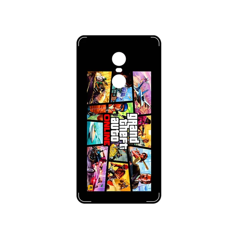 برچسب پوششی ماهوت مدل GTA Online Game Series مناسب برای گوشی موبایل شیائومی Redmi Note 4