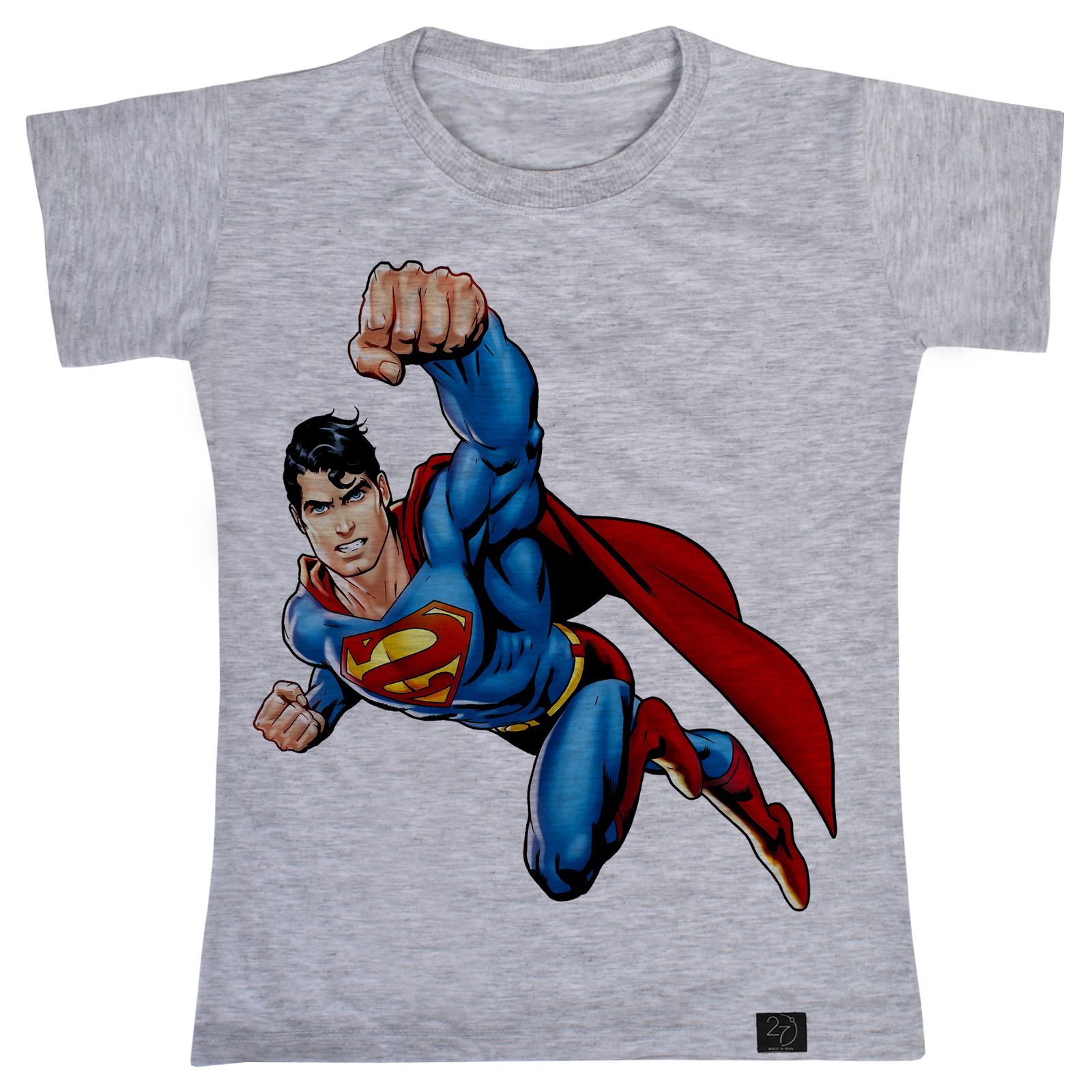 تی شرت پسرانه 27 مدل سوپرمن کد T05