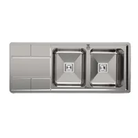 سینک ظرفشویی استیل بیمکث مدل 924 طرح توکار