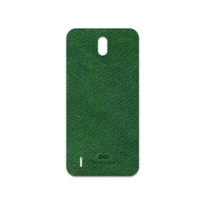 MAHOOT Green-Leather Cover Sticker for Nokia C1