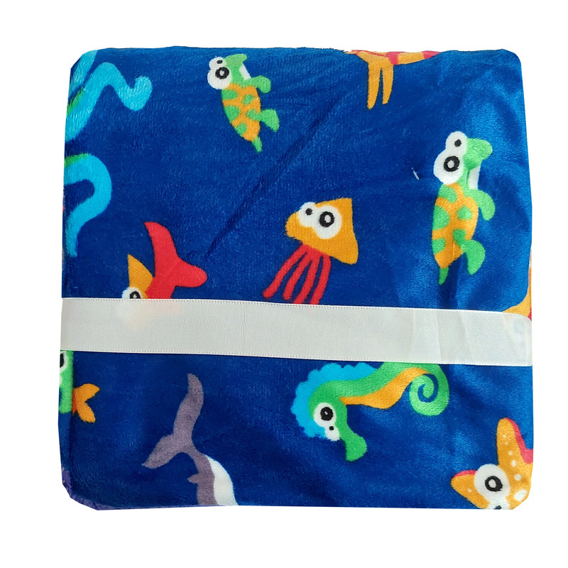 پتو نوزاد بیبی بلانکت مدل 8725.1 سایز 77x90 سانتی متر