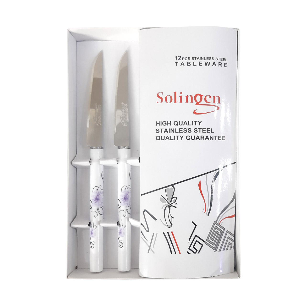 چاقو میوه خوری زولینگن کد SOL2 بسته 12 عددی