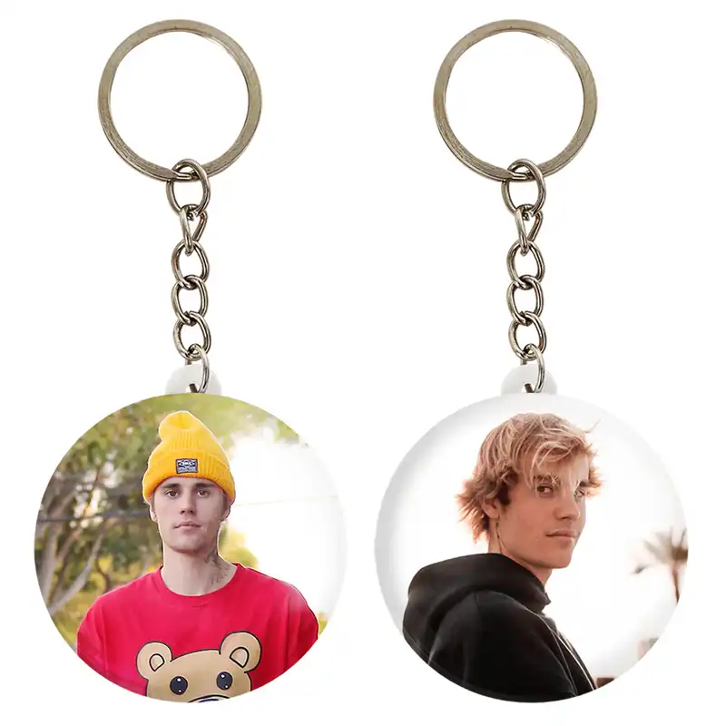 جاکلیدی خندالو مدل جاستین بیبر کد 1901619020 مجموعه 2 عددی