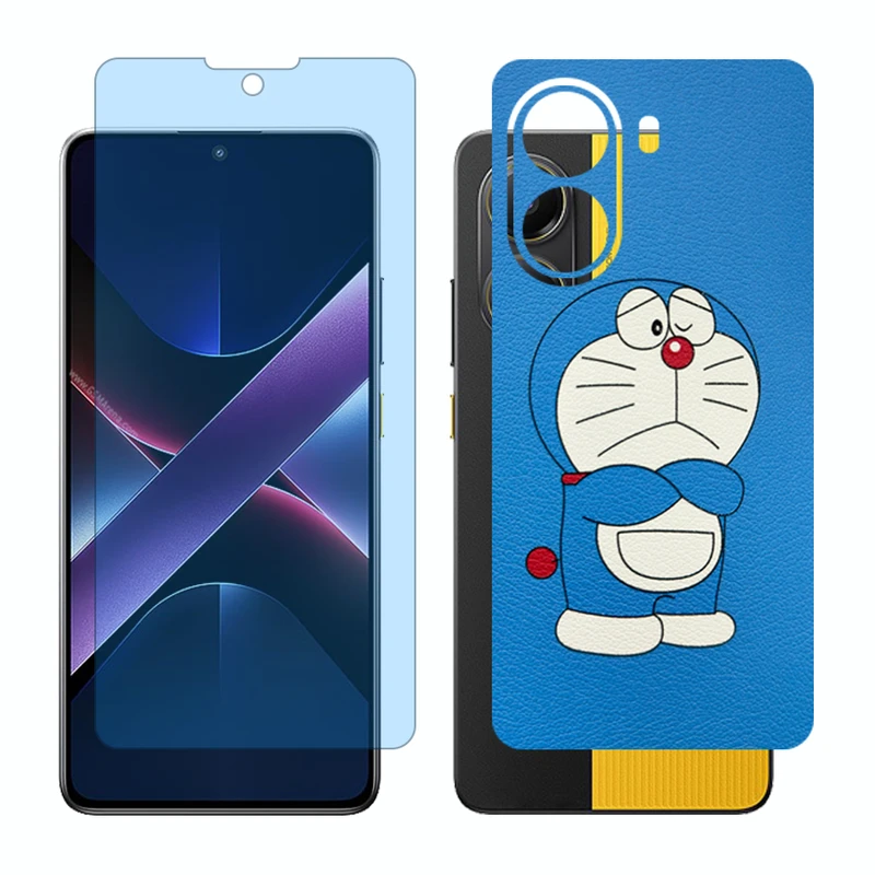 محافظ صفحه نمایش آنتی بلو گلس مدل Together مناسب برای گوشی موبایل شیائومی Poco X7 Pro به همراه برچسب پوششی