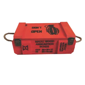 جعبه هدیه مدل جعبه مهمات madiz طرح نارنجک کد04