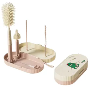 برس شیشه شوی طرح میکروب  کد 602 مجموعه 5 عددی