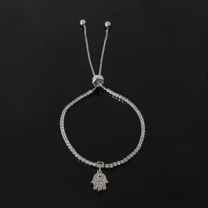 دستبند نقره زنانه مدل 67027