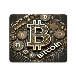ماوس پد پاد آفرین مدل بیت کوین کریپتو فارکس ترید ارزدیجیتال کدP012 سایز 19*24 سانتی متر 